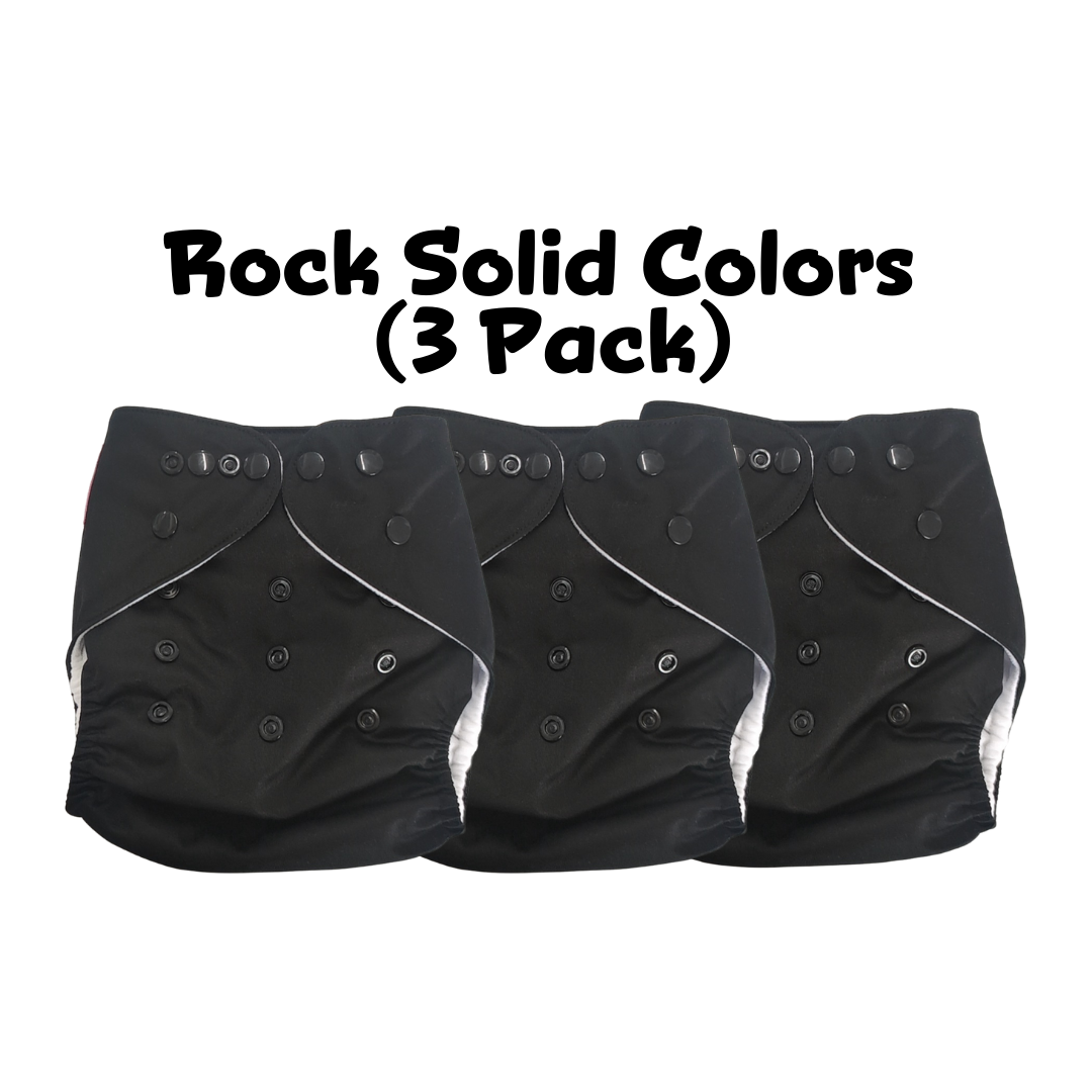 Solid As a Rock! (3 Pack Pick Your Colors)